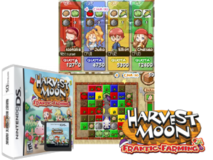 Harvest Moon - Frantic Farming (USA) Cover